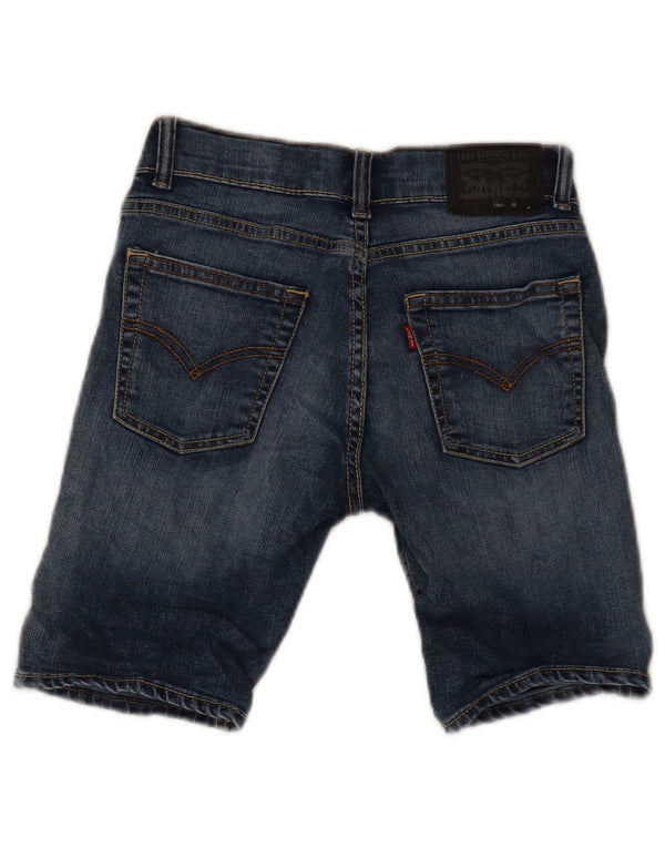 Levi's Boys 511 uske traper kratke hlače 11-12 godina W26 plavi pamuk