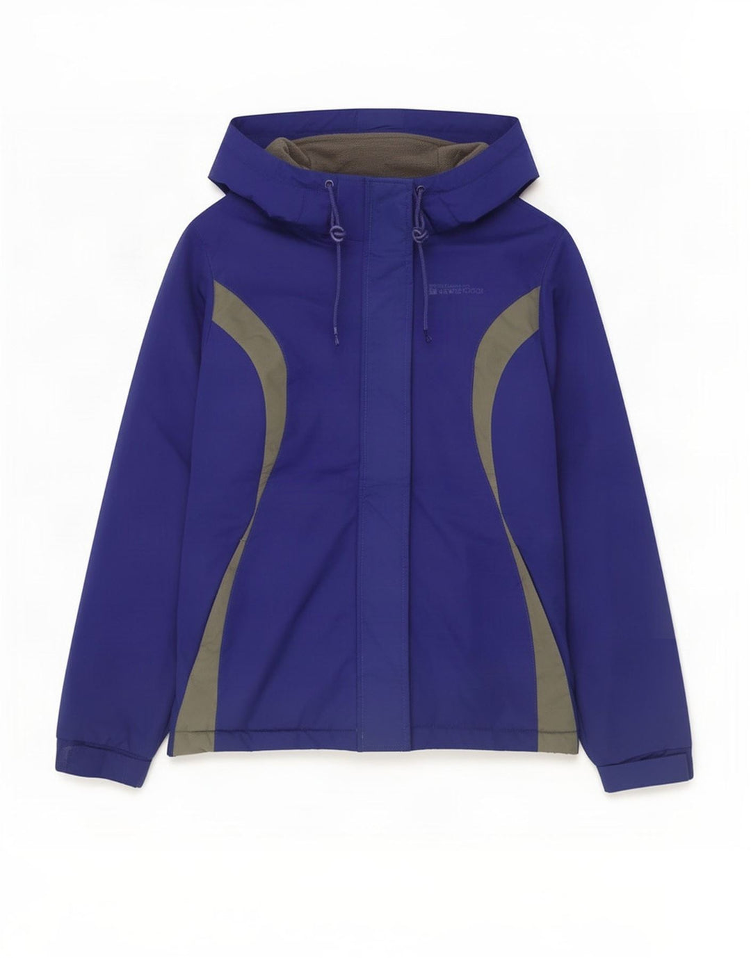 Mountain Warehouse ženska skijaška jakna s kapuljačom UK 8 Small Blue Colourblock