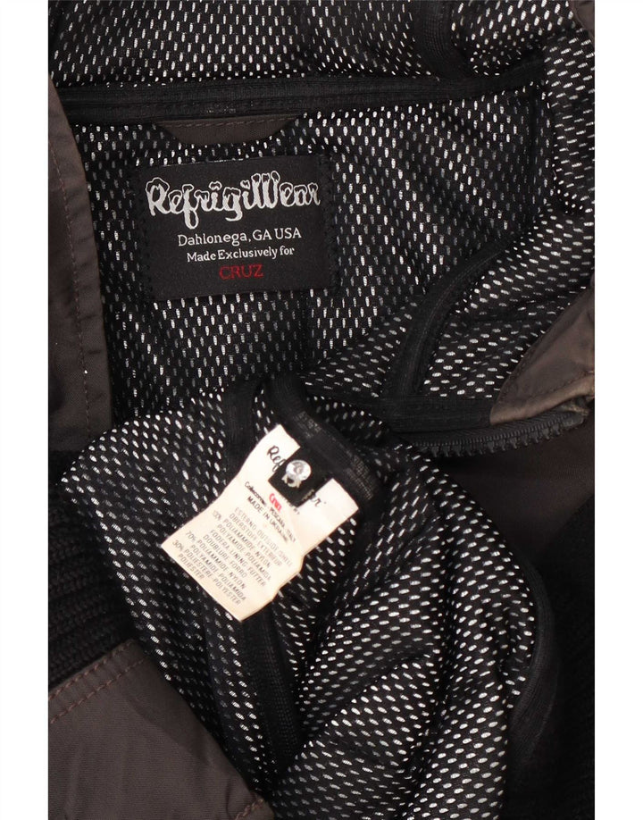 Refrigiwear ženska jakna vjetrovka s kapuljačom UK 8, mali sivi poliester