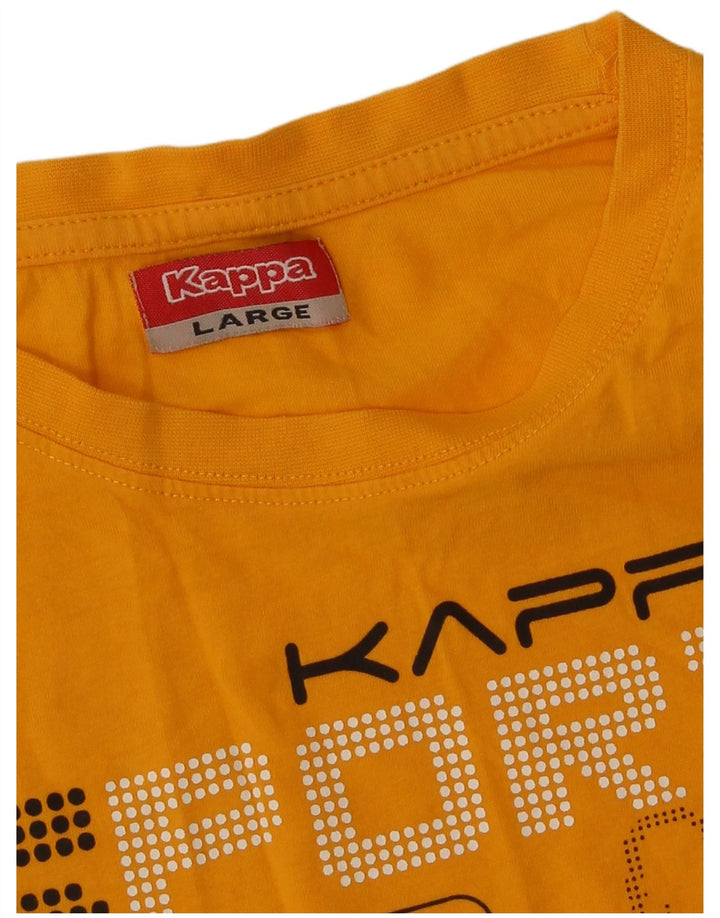 Kappa Ženski grafički prsluk UK 14 Large Orange