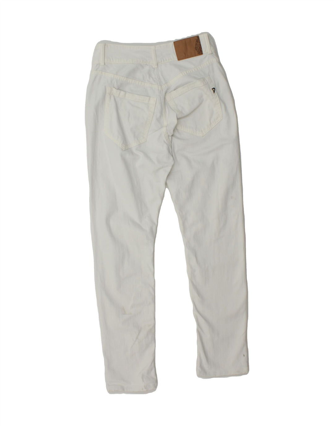 DONDUP Womens Slim Jeans W27 L30 White Cotton Vintage Dondup and Second-Hand Dondup from Messina Hembry 