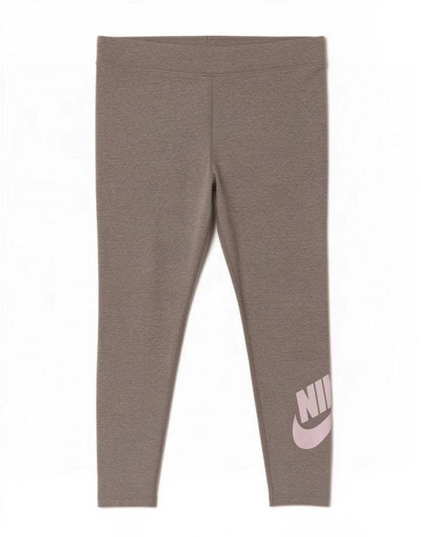 Nike ženske Graphic Capri tajice UK 18 XL sivi flekasti pamuk