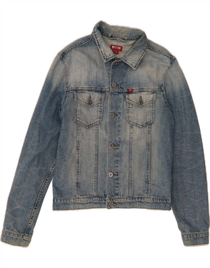 MUSTANG Mens Denim Jacket UK 38 Medium Blue Cotton Vintage Mustang and Second-Hand Mustang from Messina Hembry 