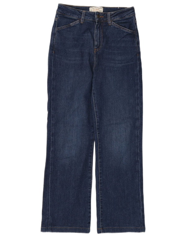 FAT FACE Ženske široke traperice Elise UK 8 male W28 L28 tamnoplave