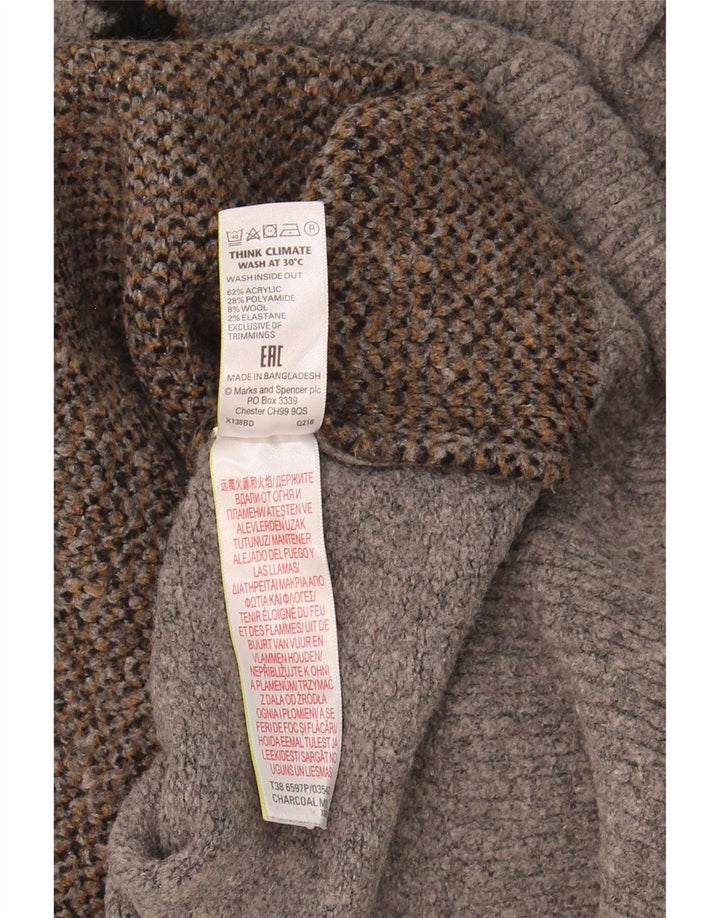 Marks & Spencer ženski džemper s kornjačičastim ovratnikom UK 18 XL sivi
