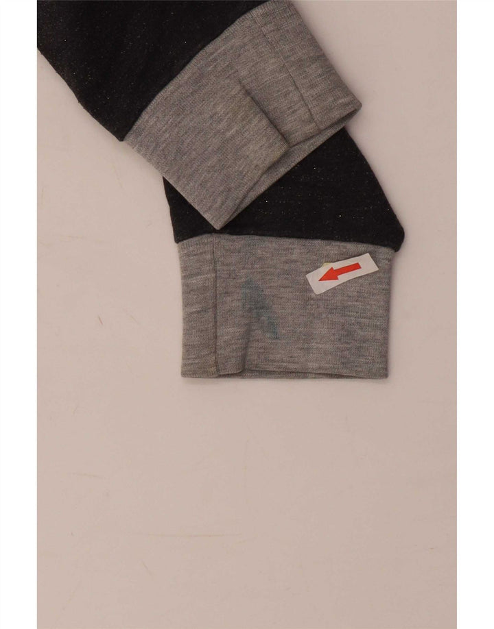 Converse ženski džemper s grafičkim motivima UK 10 Small Gray Colourblock