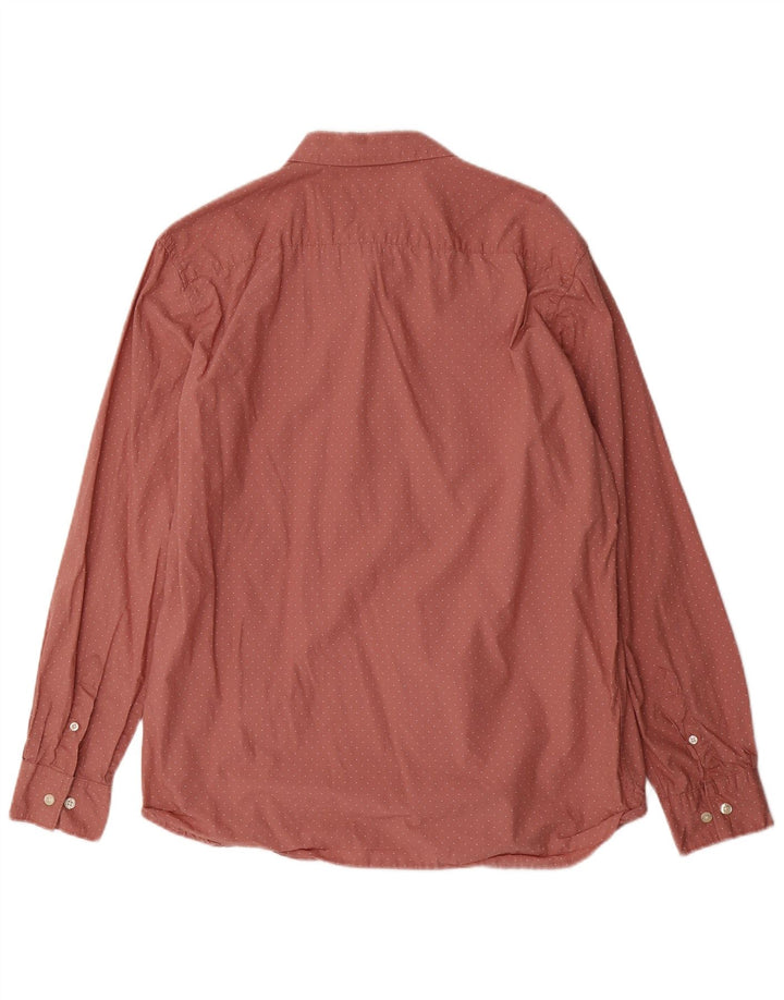 FRENCH CONNECTION Muška košulja XL tamnocrveni pamuk