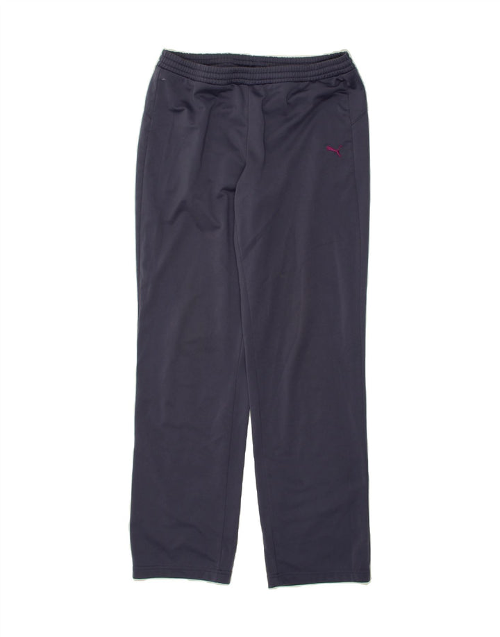 PUMA Womens Tracksuit Trousers UK 10 Small Navy Blue Vintage Puma and Second-Hand Puma from Messina Hembry 
