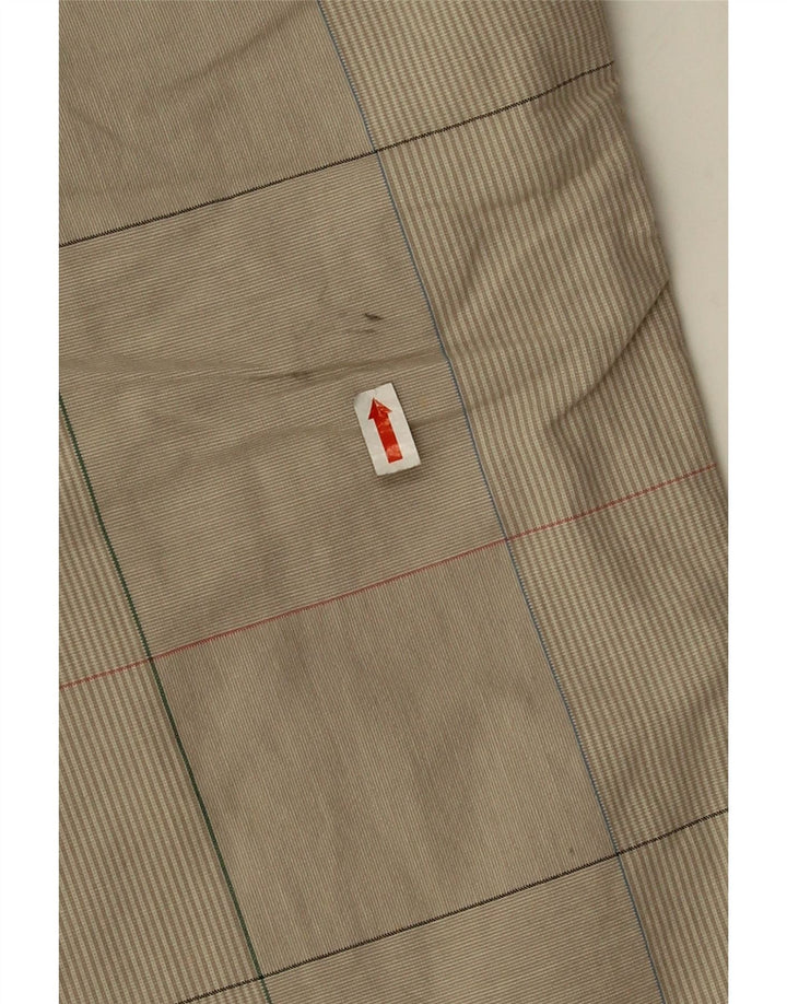Converse muške chino kratke hlače male W28 bež karirani pamuk
