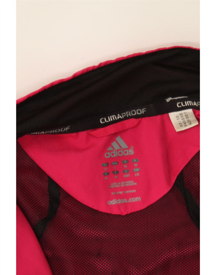 ADIDAS Womens Tracksuit Top Jacket UK 18 XL Pink Vintage Adidas and Second-Hand Adidas from Messina Hembry 