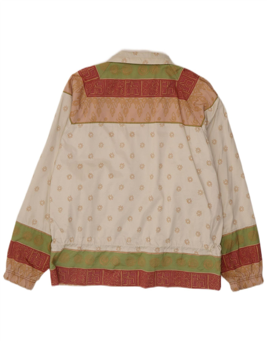 HEAD ženska bomber jakna UK 20 2XL bijela cvjetna