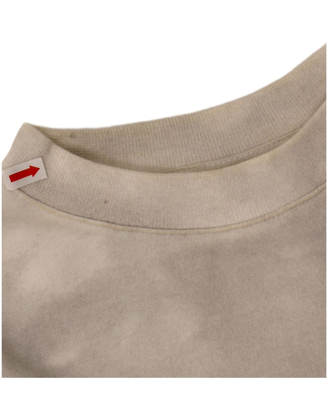 CHAMPION Ženska prekomjerna majica s kratkim rukavima UK 16 Large Off White