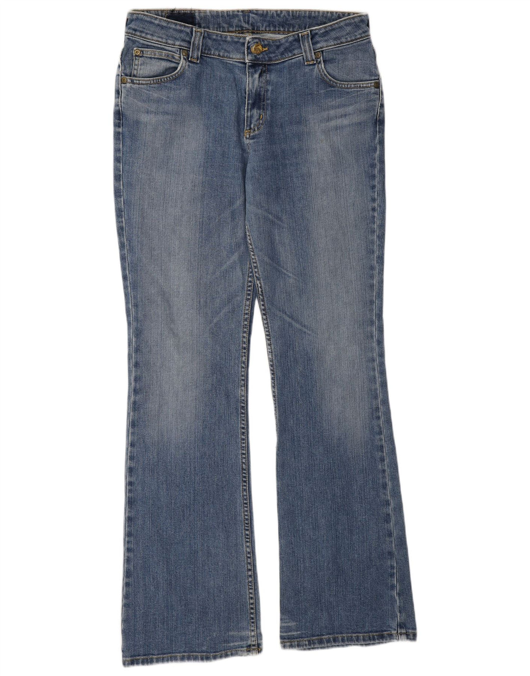 Lee ženske traperice Desoto Bootcut W33 L33 plavi pamuk