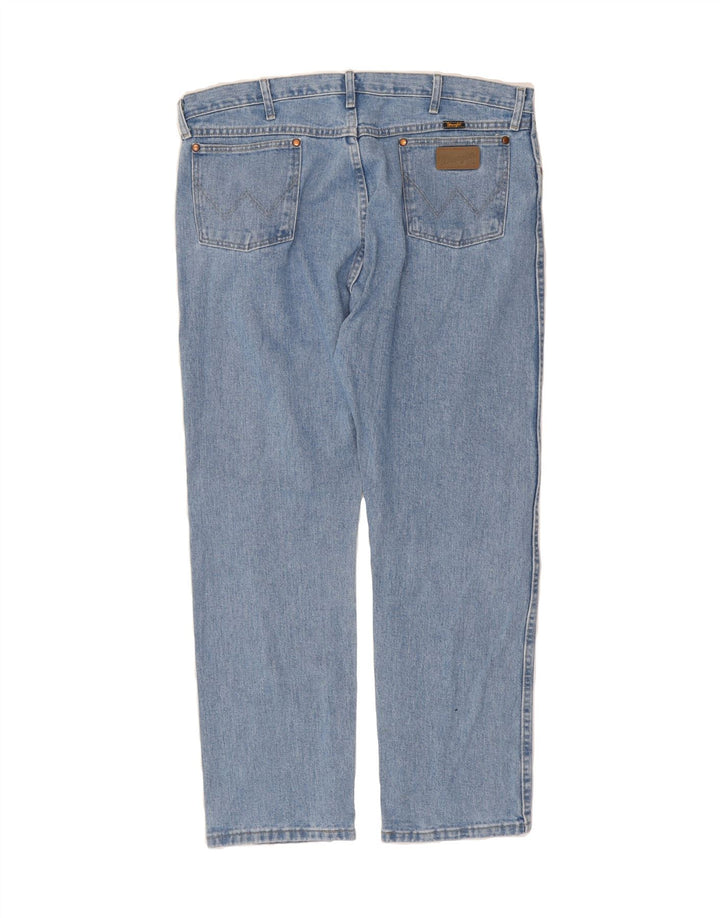 WRANGLER Mens Straight Jeans W40 L32 Blue Cotton Vintage Wrangler and Second-Hand Wrangler from Messina Hembry 