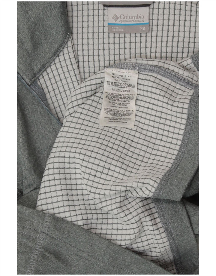 COLUMBIA Muška trenirka Omni-Wick Zip Neck Top XS Sivi poliester