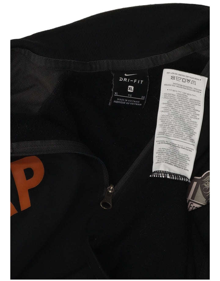 NIKE muški Dri Fit Graphic Pulover Trenirka Top XL Black Colourblock