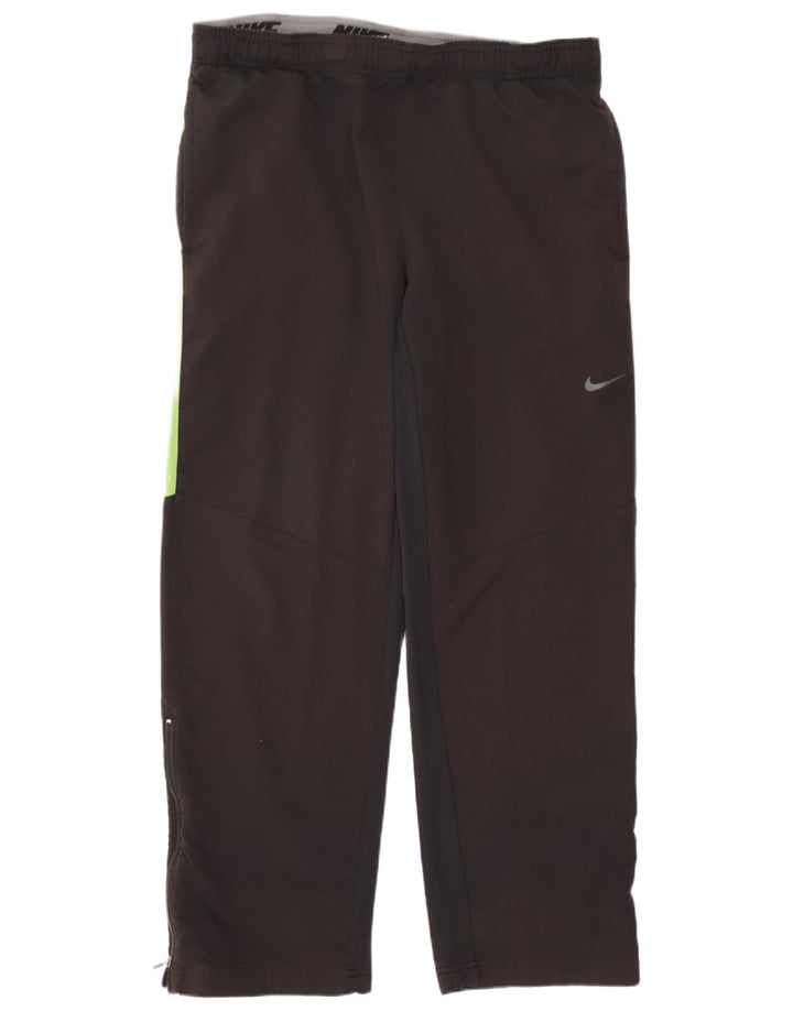 Nike muške hlače za trenirku Dri Fit Large Black Colourblock Poliester
