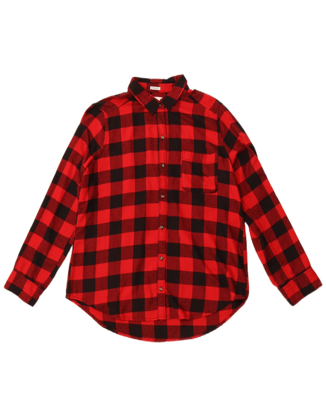 HOLLISTER Ženska flanelska košulja Boyfriend Fit UK 14 Srednje crvena gingham