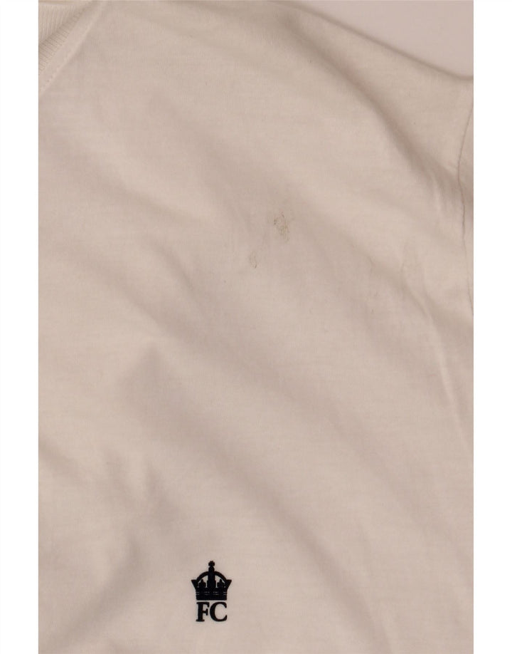 French Connection muška polo majica Large Off White Pamuk