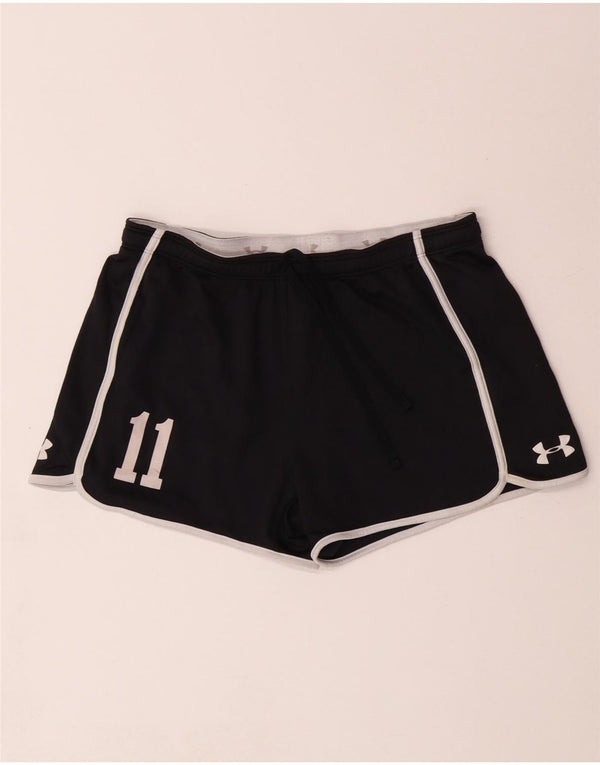 UNDER ARMOUR Ženske kratke sportske hlače Heat Gear Graphic UK 14 srednje crne