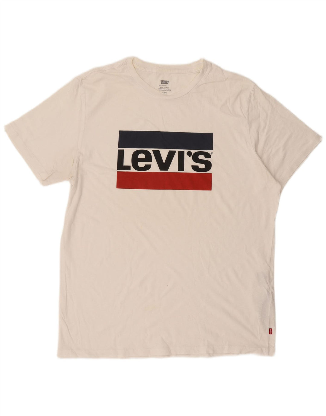 LEVI'S muška majica kratkih rukava s grafičkim motivima, veliki bijeli pamuk
