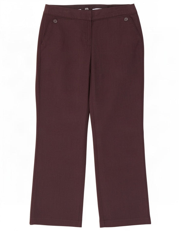 Marks & Spencer ženske ležerne hlače UK 14 Medium W34 L30 Grey