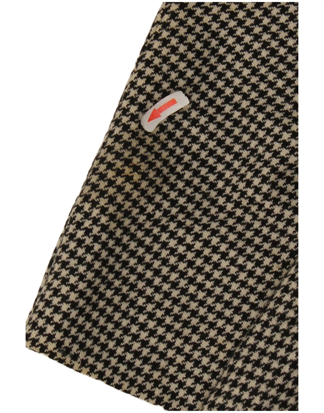Marks & Spencer muška jakna sa dugim sakoom UK 40, srednje crna houndstooth