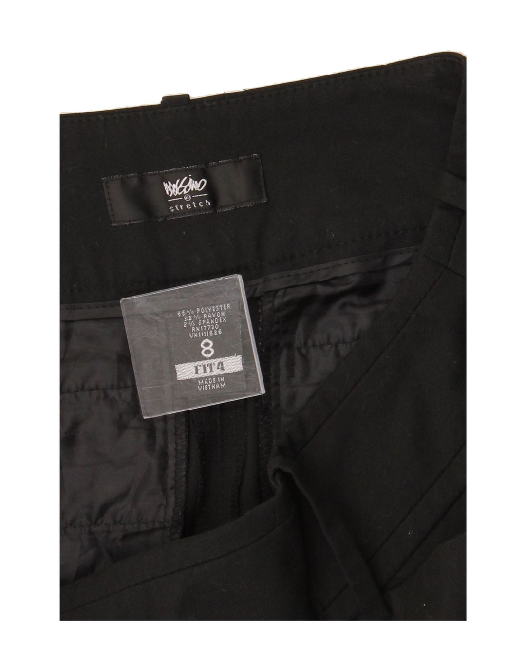 MOSSIMO Womens Bootcut Casual Trousers US 8 Medium W30 L30 Black Polyester Vintage Mossimo and Second-Hand Mossimo from Messina Hembry 