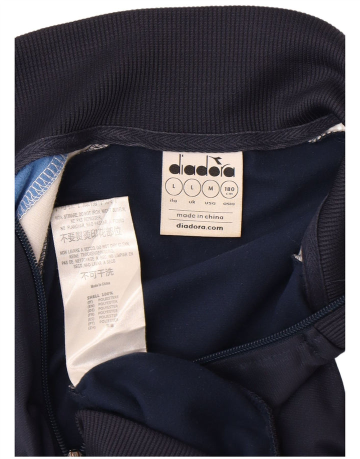 Diadora muška gornja jakna od trenirke, veliki tamnoplavi poliester