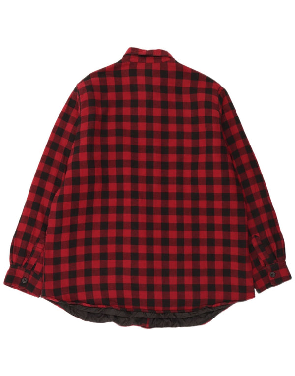 EMP muška košulja od flanela Lumberjack 2XL crveni pamuk od ginghama
