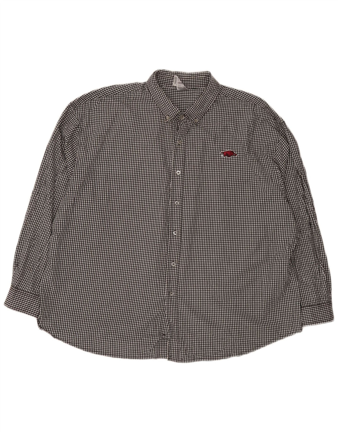 RUSSELL ATHLETIC muška majica Arkansas Razorbacks 3XL crni pamuk od ginghama