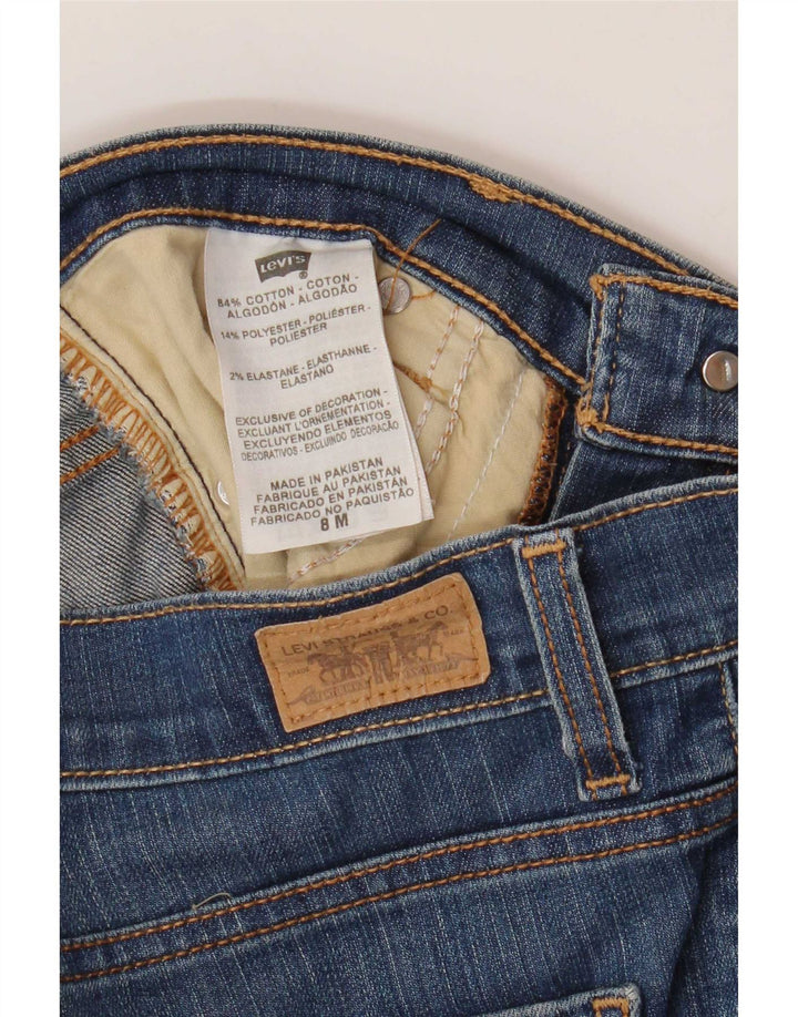 Levi's ženske 512 traperice savršenog kroja za mršavljenje US 8 srednje W30 L31 plava