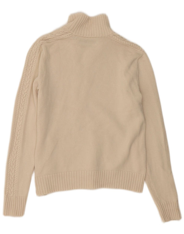 Ralph Lauren ženski kardigan pulover UK 16 Large Off White Pamuk