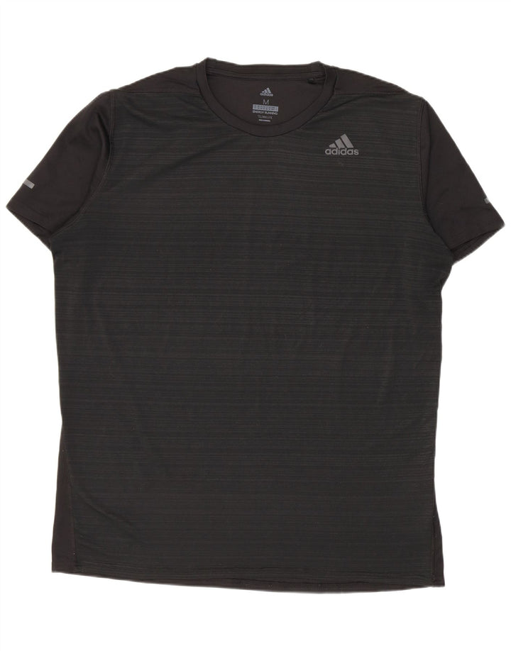 ADIDAS Muška majica Climalite Top srednje crne pruge