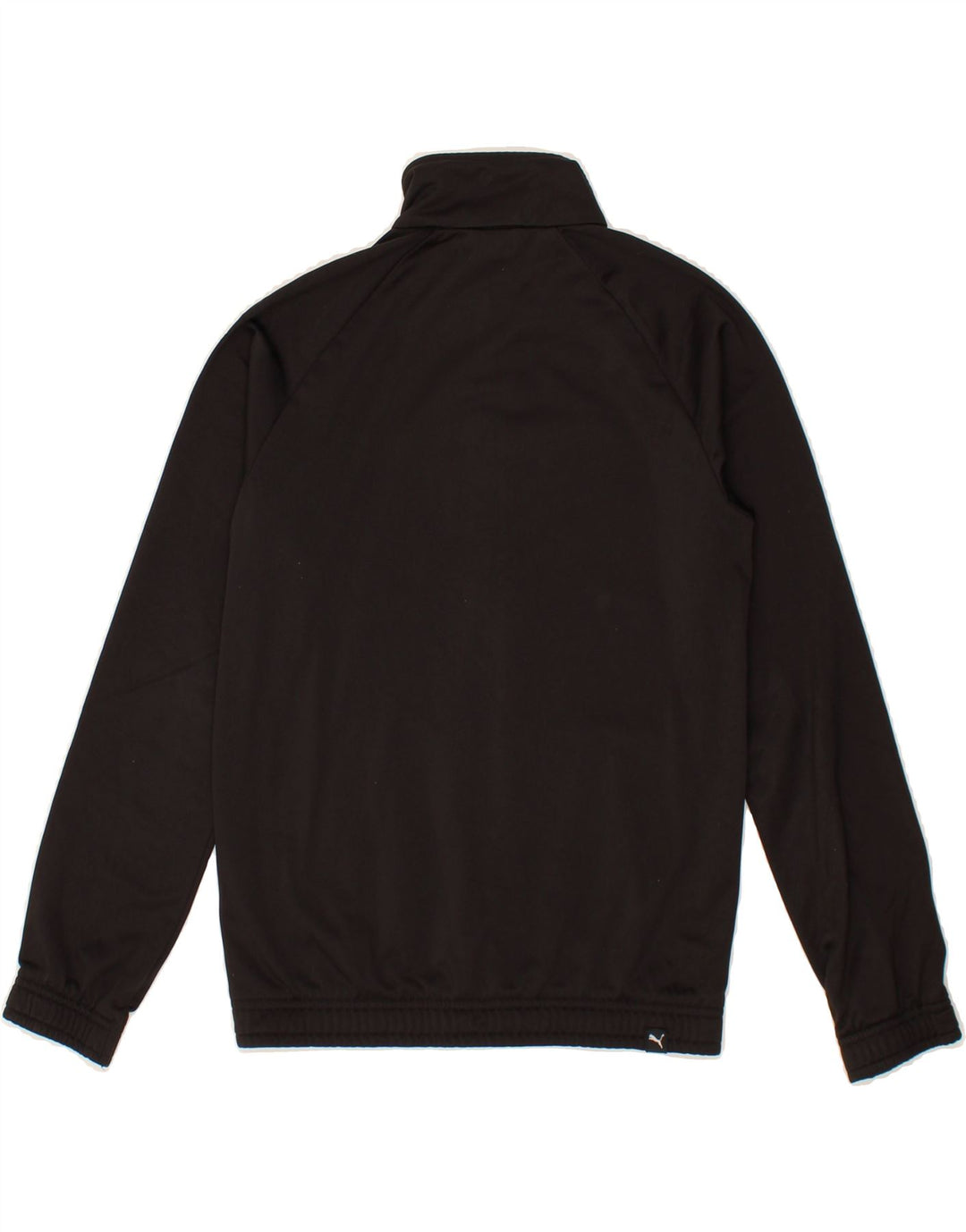 PUMA Boys Tracksuit Top Jacket 11-12 Years Large  Black Colourblock Vintage Puma and Second-Hand Puma from Messina Hembry 