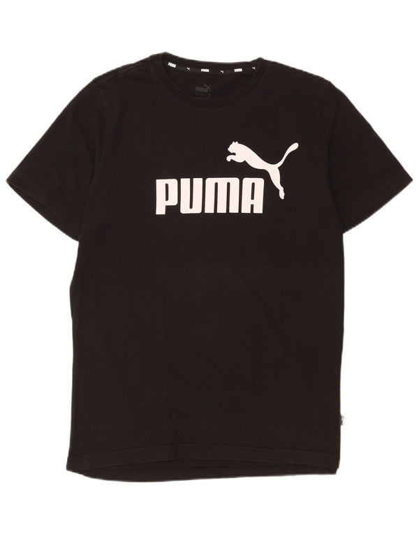 Puma muška majica s grafičkim motivima srednje crna
