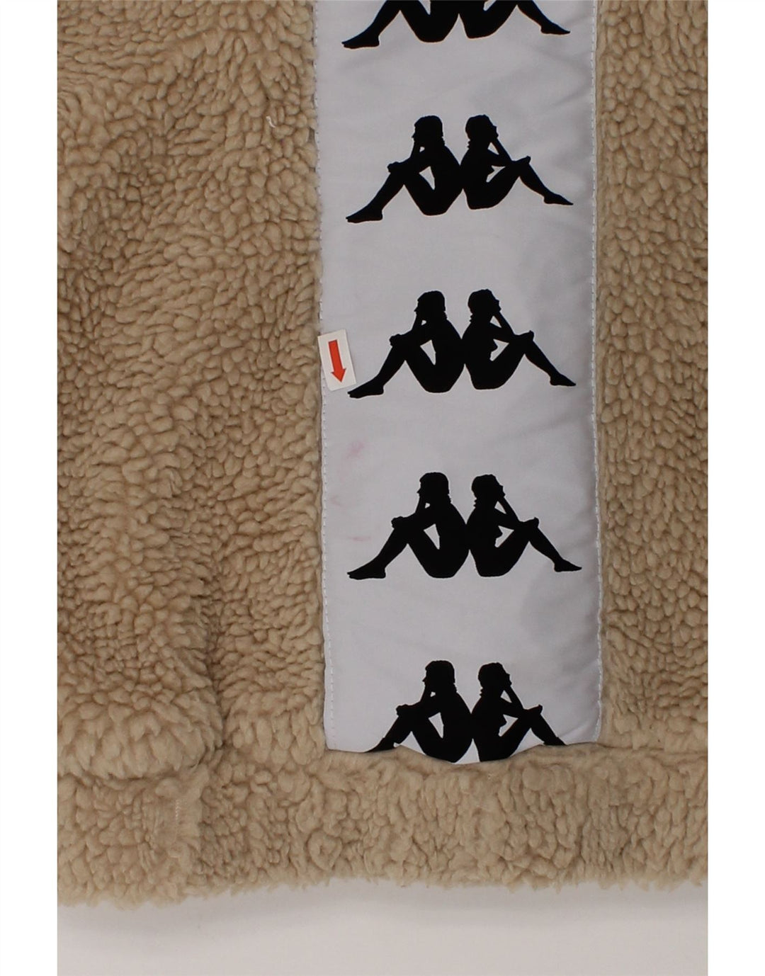 KAPPA Girls Fleece Jacket 7-8 Years Brown Polyester | Vintage Kappa | Thrift | Second-Hand Kappa | Used Clothing | Messina Hembry 