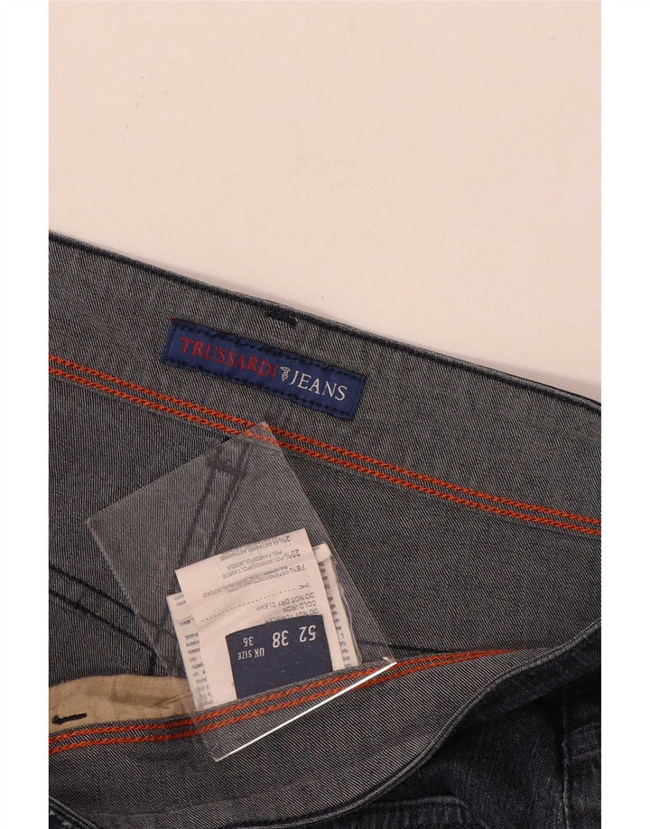 Trussardi muške traper kratke hlače W36 veliki tamnoplavi pamuk