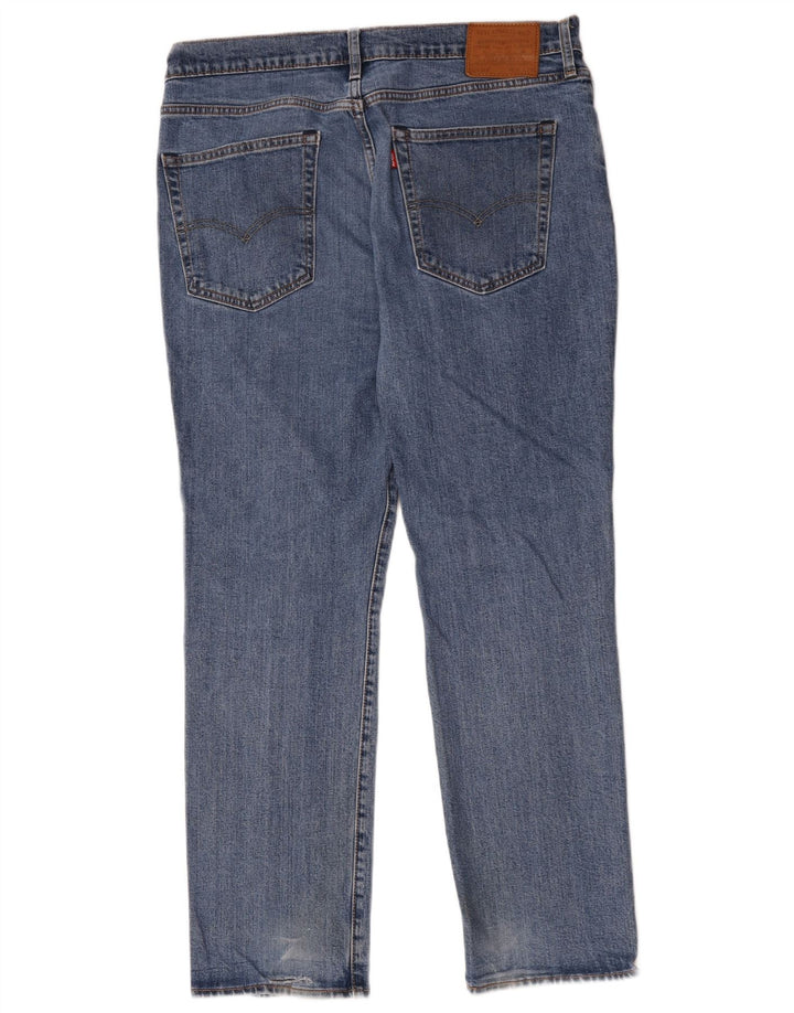 Levi's muške 514 ravne traperice W36 L30 plavi pamuk
