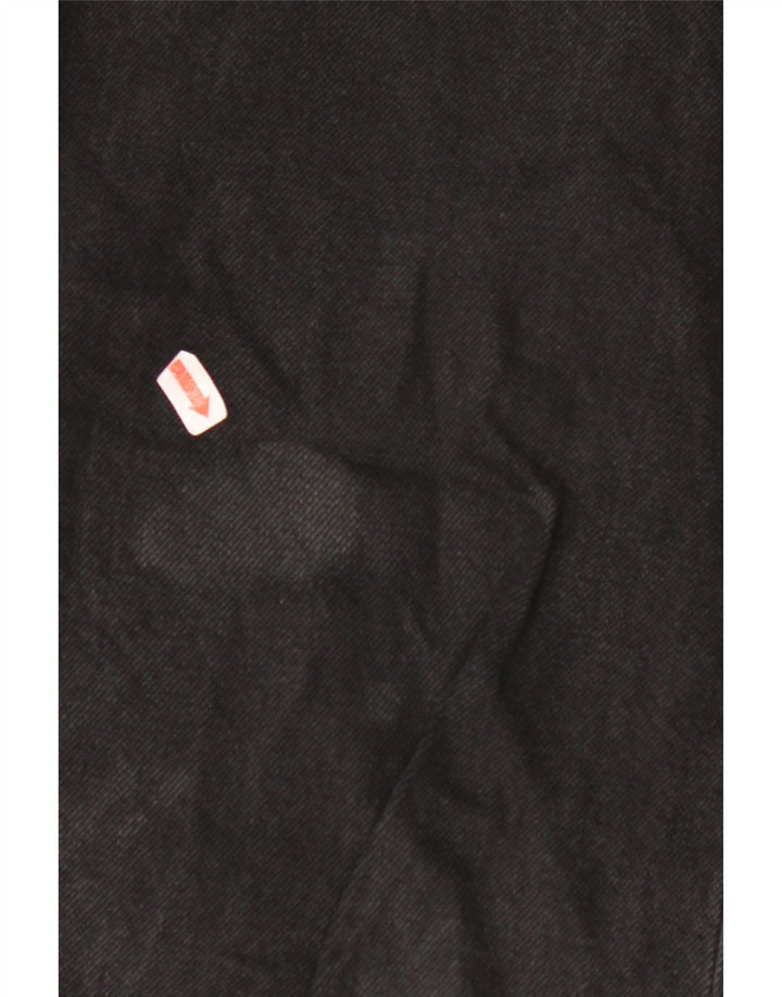 ALL SAINTS Muške ravne traperice Sid W32 L26 crni pamuk