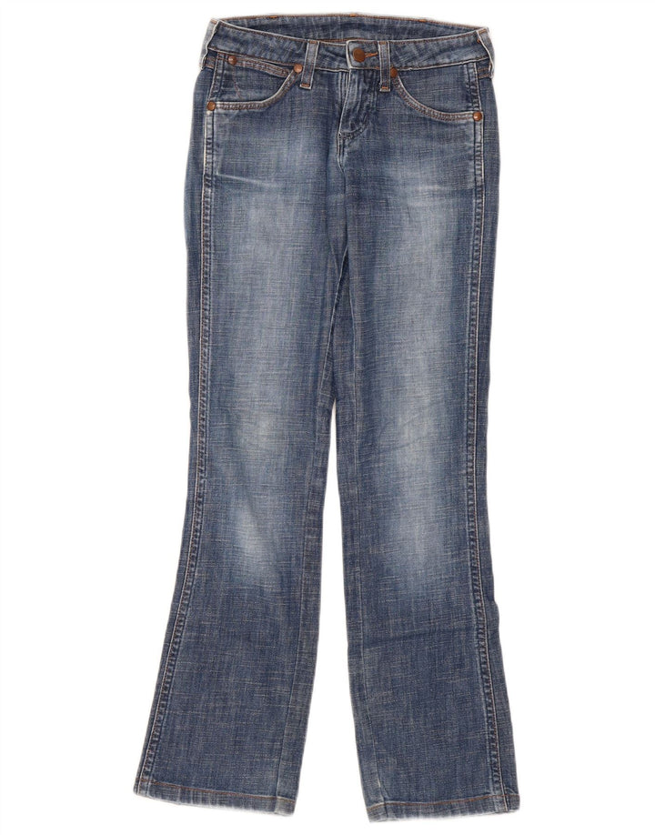 Wrangler ženske Eve Bootcut traperice W26 L29 plavi pamuk