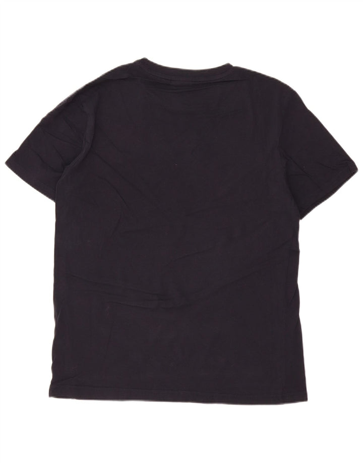 CHAMPION Muška majica kratkih rukava s grafičkim motivima srednje tamnoplavi pamuk