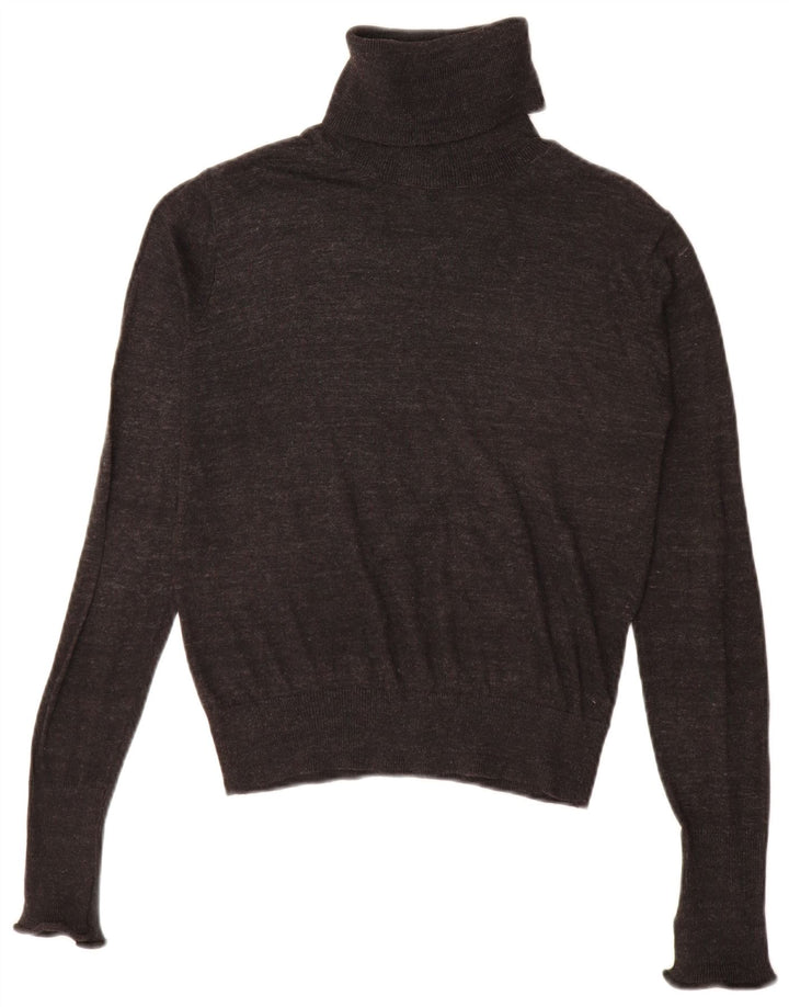 Zara ženski pulover s rol izrezom UK 10 Small Gray