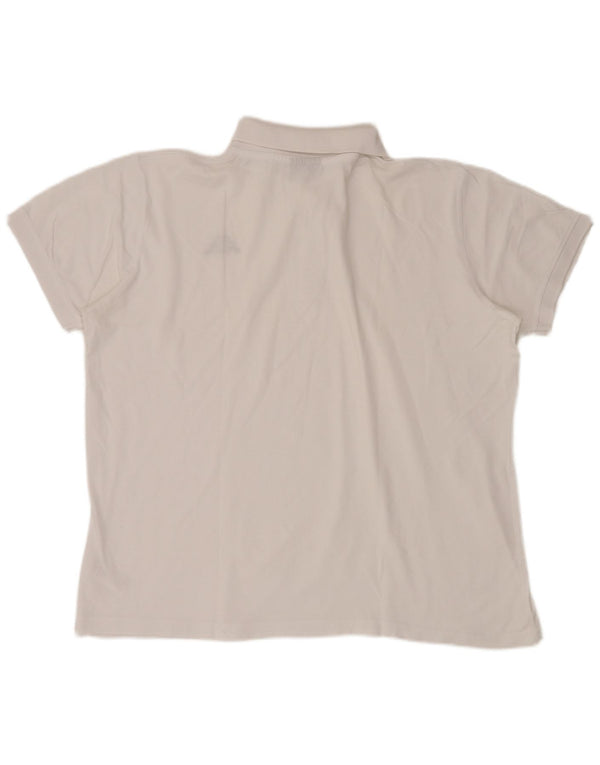 KAPPA muška polo majica 2XL bijeli pamuk