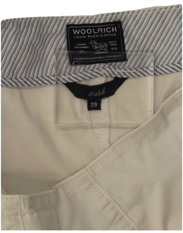 Woolrich ženska rastezljiva mini suknja W29 srednje bijele boje
