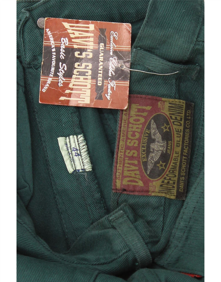 Vintage ženske traperice visokog struka IT 44 srednje W28 L31 zelene