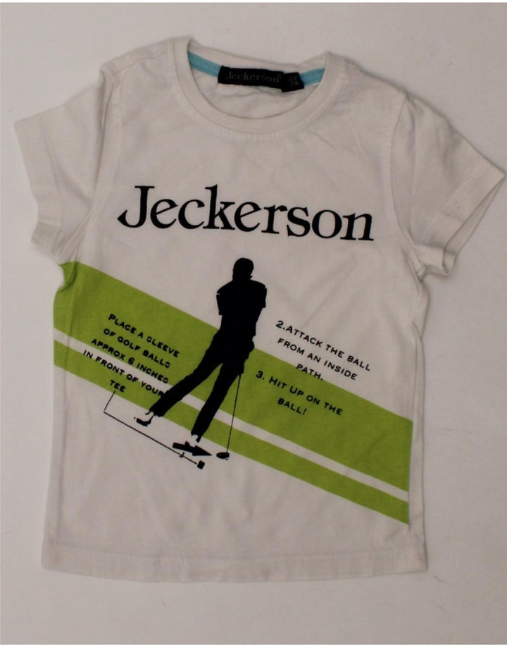 Baby Boys Graphic T-Shirt Top 18-24 Months Vintage Jeckerson and Second-Hand Jeckerson from Messina Hembry 