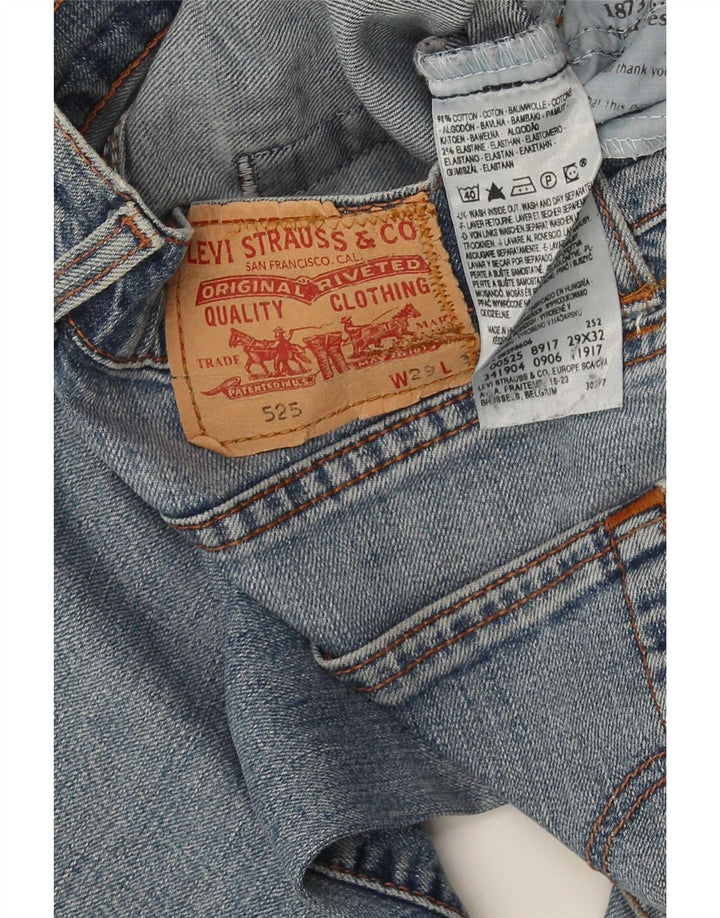 Levi's muške 525 Bootcut traperice W29 L33 plavi pamuk
