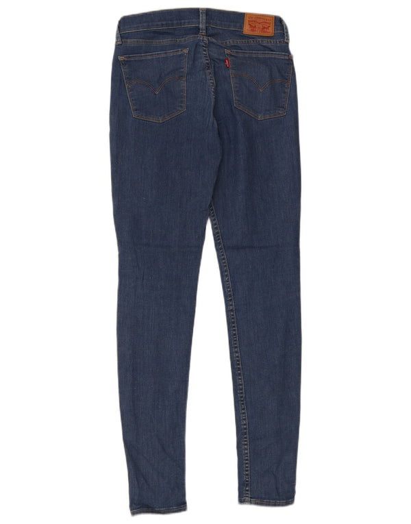 Levi's ženske 710 super uske traperice W29 L30 plavi pamuk