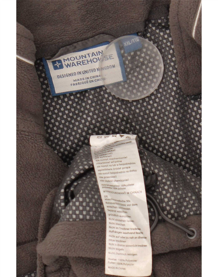 Mountain Warehouse muška jakna od flisa UK 44 2XL sivi poliester